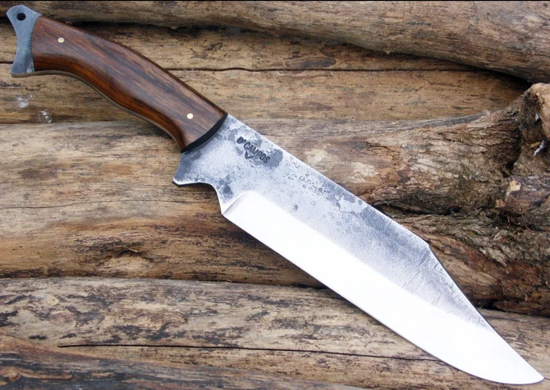 review de faca bowie artesanal