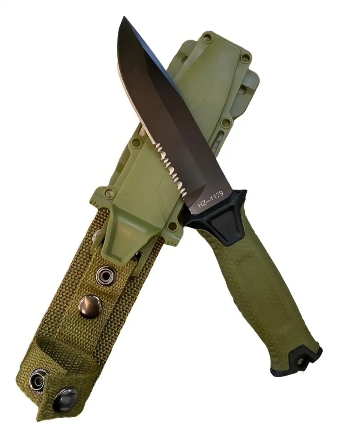 review de faca strongarm hz 1179 verde