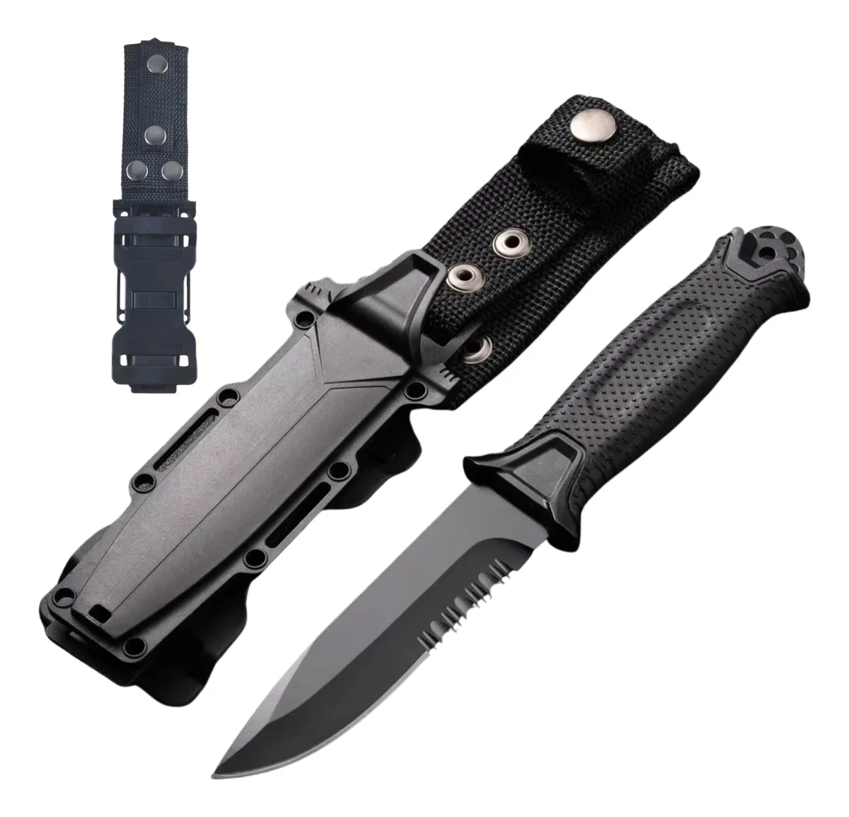 faca hz 1179-faca-militar-strongarm-coyote-lifetime-warranty-com-bainha