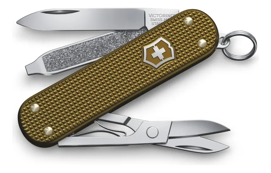 Canivete Classic SD Alox Marrom Terra Victorinox 5 Funções