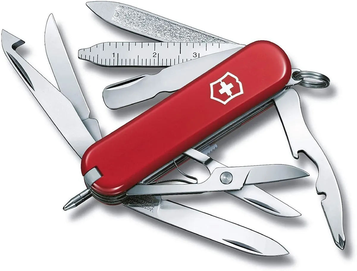 Canivete Multifuncional Victorinox Mini Champ vermelho