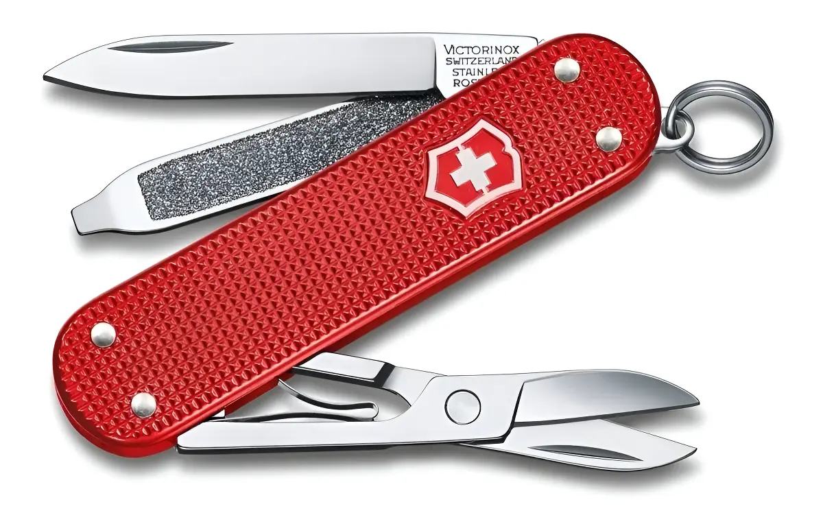 Canivete Suiço Victorinox Classic Sd Alox 5f Multifunções Cor Sweet Berry